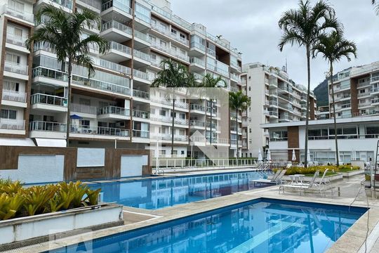 Área comum de apartamento para alugar com 2 quartos, 69m² em Recreio dos Bandeirantes, Rio de Janeiro