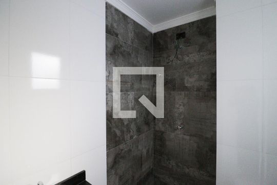 Banheiro da Suíte de apartamento à venda com 1 quarto, 26m² em Vila Pauliceia, São Paulo