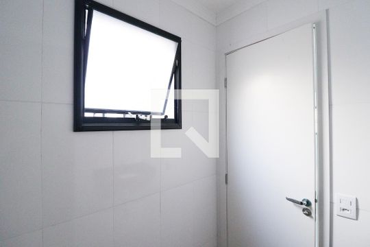Banheiro da Suíte de apartamento à venda com 1 quarto, 26m² em Vila Pauliceia, São Paulo