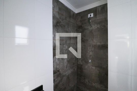 Banheiro da Suíte de apartamento à venda com 1 quarto, 26m² em Vila Pauliceia, São Paulo