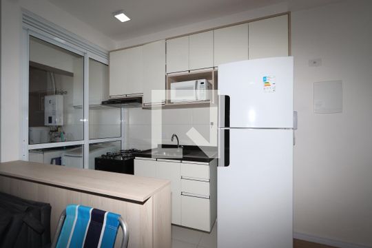 Cozinha de apartamento à venda com 1 quarto, 31m² em Parque da Vila Prudente, São Paulo