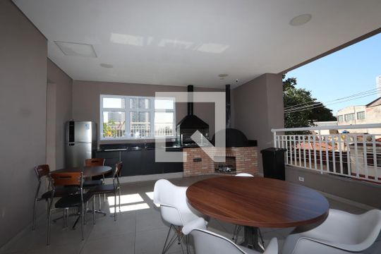 Área comum - Churrasqueira de apartamento à venda com 1 quarto, 31m² em Parque da Vila Prudente, São Paulo