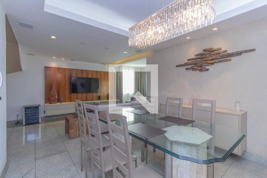 Sala de Jantar de apartamento à venda com 4 quartos, 245m² em Colégio Batista, Belo Horizonte
