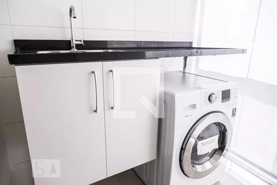 Área de Serviço de apartamento à venda com 1 quarto, 55m² em Vila Gertrudes, São Paulo