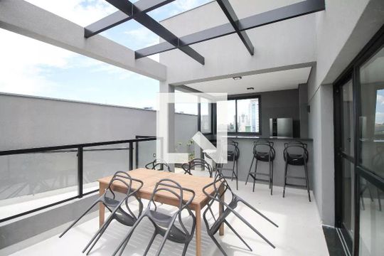 Área comum - Churrasqueira de kitnet/studio à venda com 1 quarto, 35m² em Bela Vista, São Paulo