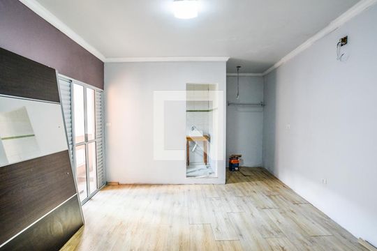 Quarto Suíte de casa à venda com 2 quartos, 250m² em Vila Guaraciaba, Santo André