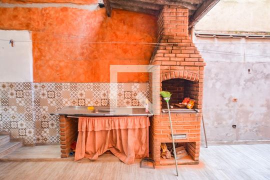 Churrasqueira de casa à venda com 2 quartos, 250m² em Vila Guaraciaba, Santo André
