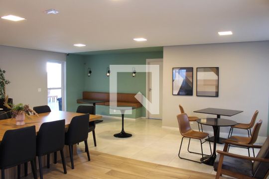 Área comum de apartamento à venda com 1 quarto, 34m² em Vila Prudente, São Paulo