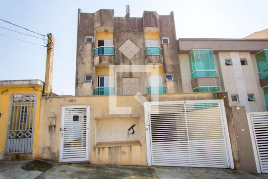 Fachada de apartamento à venda com 2 quartos, 100m² em Vila Guaraciaba, Santo André
