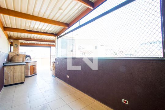 Espaço gourmet de apartamento à venda com 2 quartos, 100m² em Vila Guaraciaba, Santo André