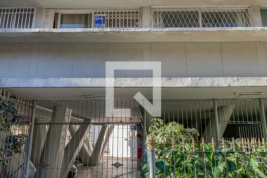 Fachada do Prédio de kitnet/studio à venda com 1 quarto, 29m² em Santa Teresa, Rio de Janeiro