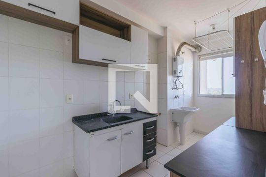 Cozinha de apartamento para alugar com 2 quartos, 55m² em Jardim Augusta, São José dos Campos