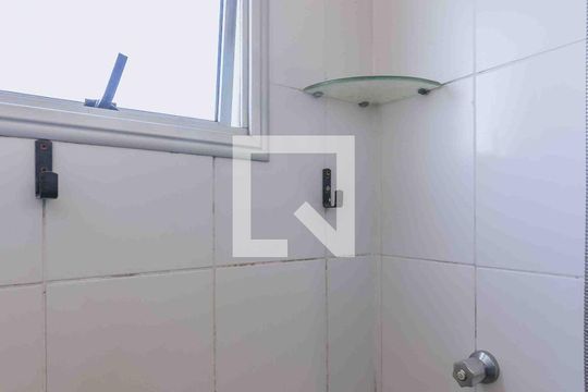 Banheiro Social de apartamento para alugar com 2 quartos, 55m² em Jardim Augusta, São José dos Campos