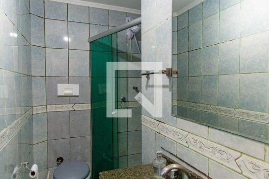 Banheiro de apartamento à venda com 3 quartos, 55m² em Marechal Rondon, Canoas