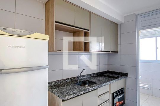 Cozinha de kitnet/studio à venda com 1 quarto, 33m² em Brás, São Paulo