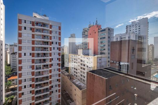 Sala 1 - Vista Varanda de apartamento à venda com 1 quarto, 101m² em Paraíso, São Paulo