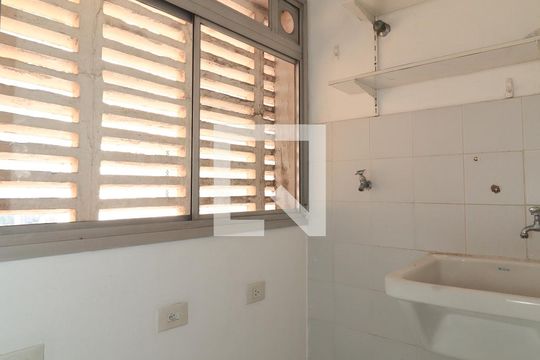 Área de Serviço de apartamento para alugar com 1 quarto, 58m² em Vila Andrade, São Paulo