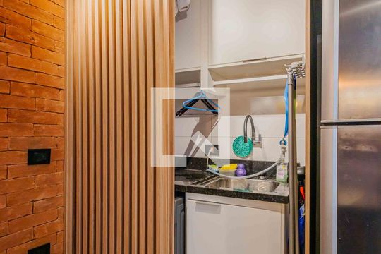 Área de Serviço de apartamento à venda com 1 quarto, 60m² em Cerqueira César, São Paulo