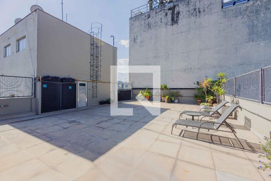 Terraço de apartamento à venda com 1 quarto, 60m² em Cerqueira César, São Paulo