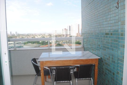 Varanda Gourmet de apartamento para alugar com 1 quarto, 68m² em Patamares, Salvador