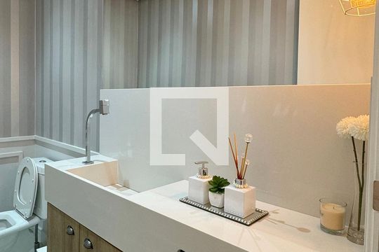 Lavabo de apartamento à venda com 2 quartos, 81m² em Alphaville Empresarial, Barueri