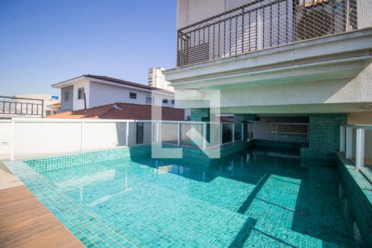 Área comum - Piscina de apartamento para alugar com 1 quarto, 48m² em Vila Paiva, São Paulo