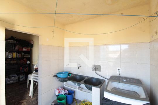 Area de Serviço de casa à venda com 3 quartos, 150m² em Europa (venda Nova), Belo Horizonte