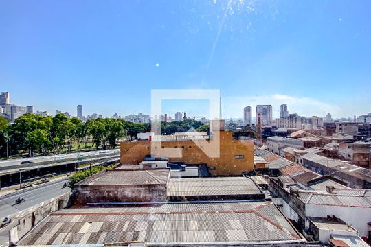 Vista/Sala de apartamento à venda com 2 quartos, 90m² em Brás, São Paulo
