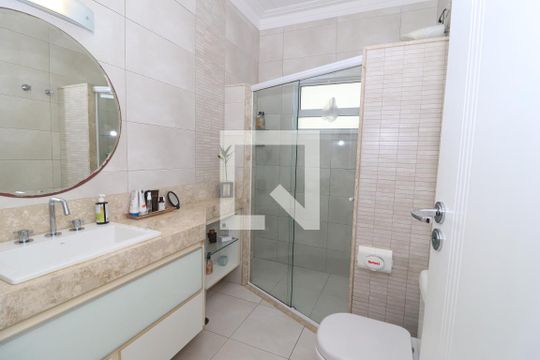 Banheiro da Suíte de casa para alugar com 4 quartos, 539m² em Vila Esperança, São Paulo