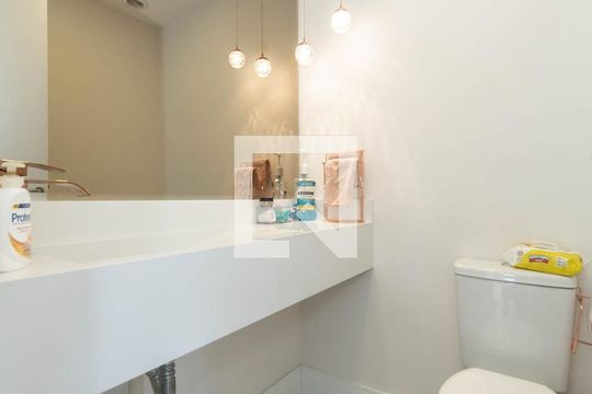 Lavabo de apartamento à venda com 3 quartos, 120m² em Bosque da Saúde, São Paulo