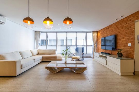 Sala de apartamento à venda com 3 quartos, 146m² em Jardim Paulista, São Paulo