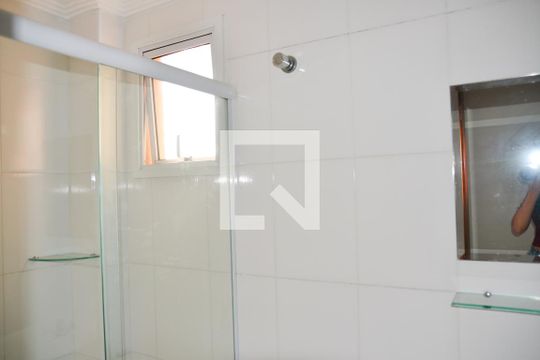 Banheiro Social de apartamento à venda com 3 quartos, 170m² em Olímpico, São Caetano do Sul
