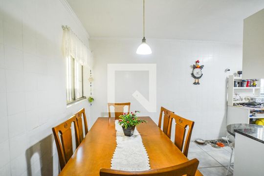 Sala de Jantar de casa à venda com 3 quartos, 308m² em Jardim Bela Vista, Santo André