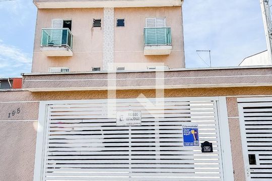 Fachada de apartamento à venda com 2 quartos, 47m² em Vila Bela Vista, Santo André