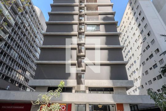 Fachada de apartamento à venda com 1 quarto, 25m² em Consolação, São Paulo