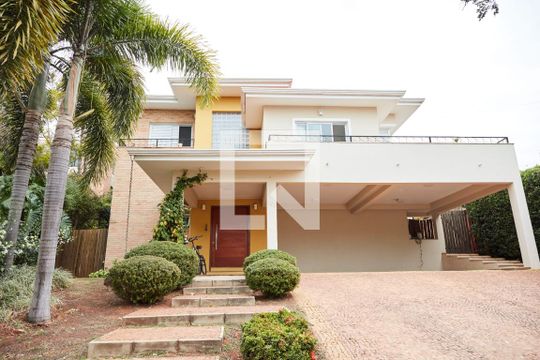 Vista da Rua de casa de condomínio à venda com 4 quartos, 550m² em Cidade Universitária, Campinas