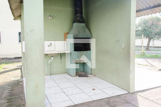 Churrasqueira de apartamento para alugar com 2 quartos, 43m² em Mato Grande, Canoas