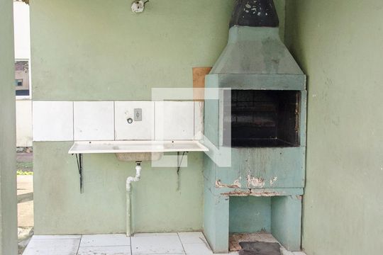 Churrasqueira de apartamento para alugar com 2 quartos, 43m² em Mato Grande, Canoas