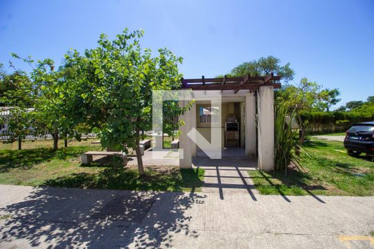 Área comum - Churrasqueira de apartamento para alugar com 2 quartos, 56m² em Santos Dumont, São Leopoldo