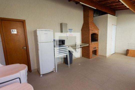 Área comum - Churrasqueira de casa de condomínio à venda com 2 quartos, 62m² em Vila Pierina, São Paulo