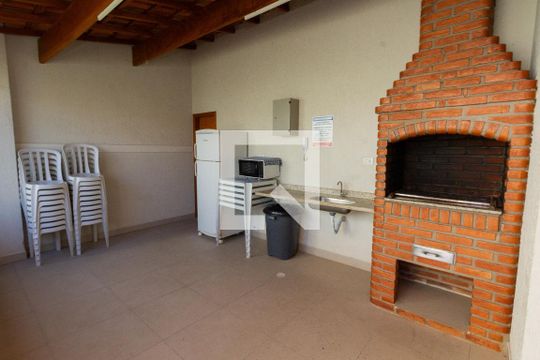 Área comum - Churrasqueira de casa de condomínio à venda com 2 quartos, 62m² em Vila Pierina, São Paulo