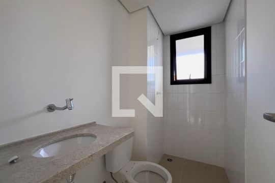 Banheiro do quarto 1 de apartamento à venda com 2 quartos, 60m² em Ipiranga, São Paulo