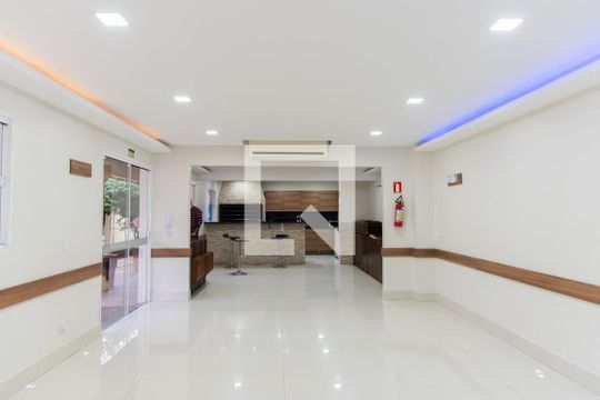Área comum - Salão de festas de casa de condomínio à venda com 2 quartos, 74m² em Sarandi, Porto Alegre