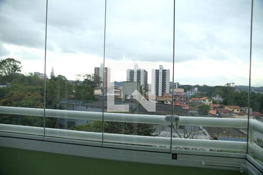Varanda da Sala de apartamento à venda com 2 quartos, 52m² em Alves Dias, São Bernardo do Campo