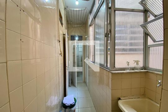 Área de Serviço de apartamento à venda com 5 quartos, 391m² em Humaitá, Rio de Janeiro
