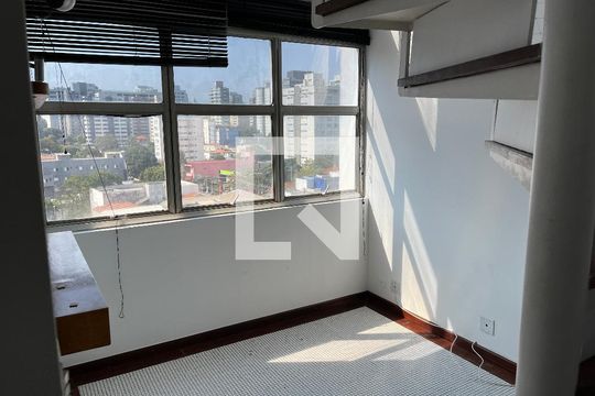 Sala de apartamento à venda com 1 quarto, 49m² em Vila Clementino, São Paulo
