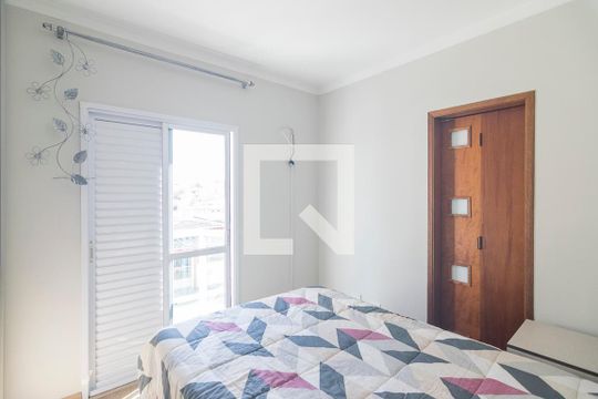 Quarto 1 Suite de apartamento para alugar com 2 quartos, 50m² em Parque Novo Oratório, Santo André