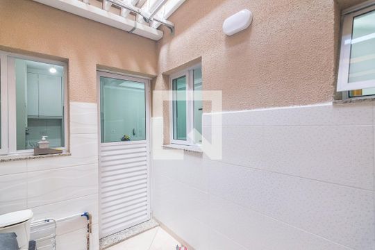Área de Serviço de apartamento para alugar com 2 quartos, 50m² em Parque Novo Oratório, Santo André