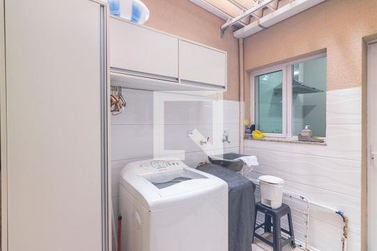 Área de Serviço de apartamento para alugar com 2 quartos, 50m² em Parque Novo Oratório, Santo André