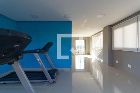 Área comum - Academia de apartamento para alugar com 1 quarto, 52m² em Vila Gomes Cardim, São Paulo